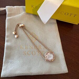 Kendra Scott Cynthia Bracelet in Rose Gold and Pink Mother of Pearl
